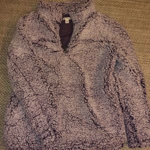 Women’s fluffy fleece 1/4 zip